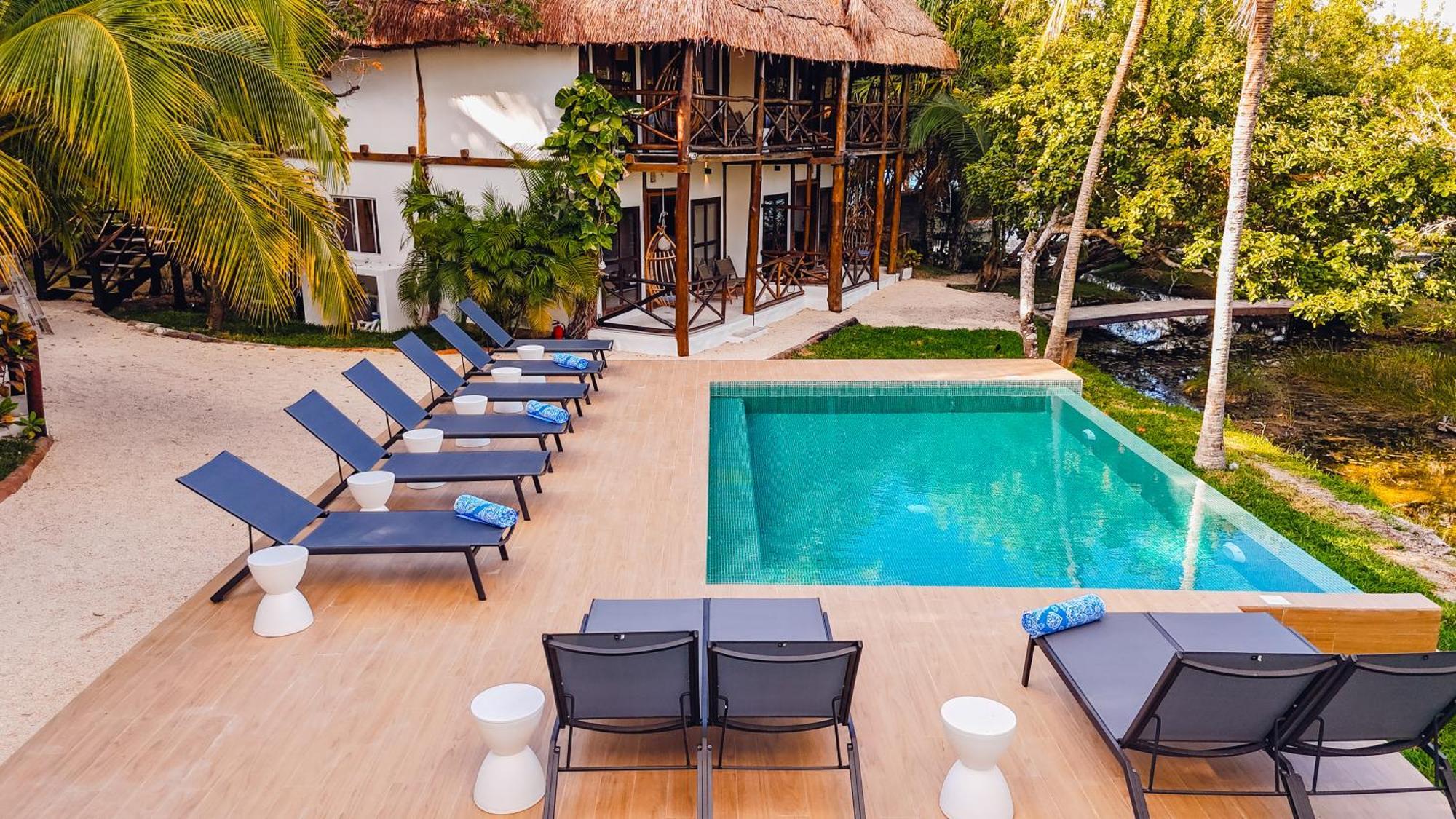 Azulea Bacalar Hotel & Spa - Lagoon Front (Adults Only) エクステリア 写真